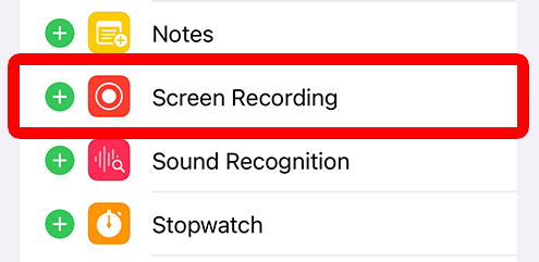 can iphone x screen record