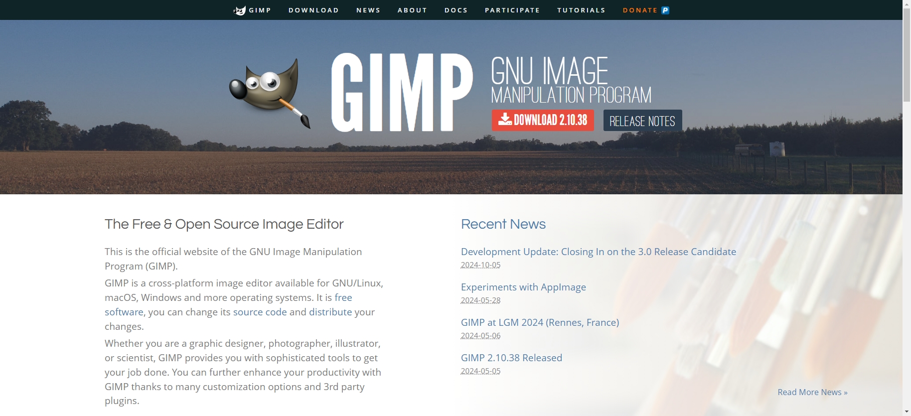 gnu image manipulation program