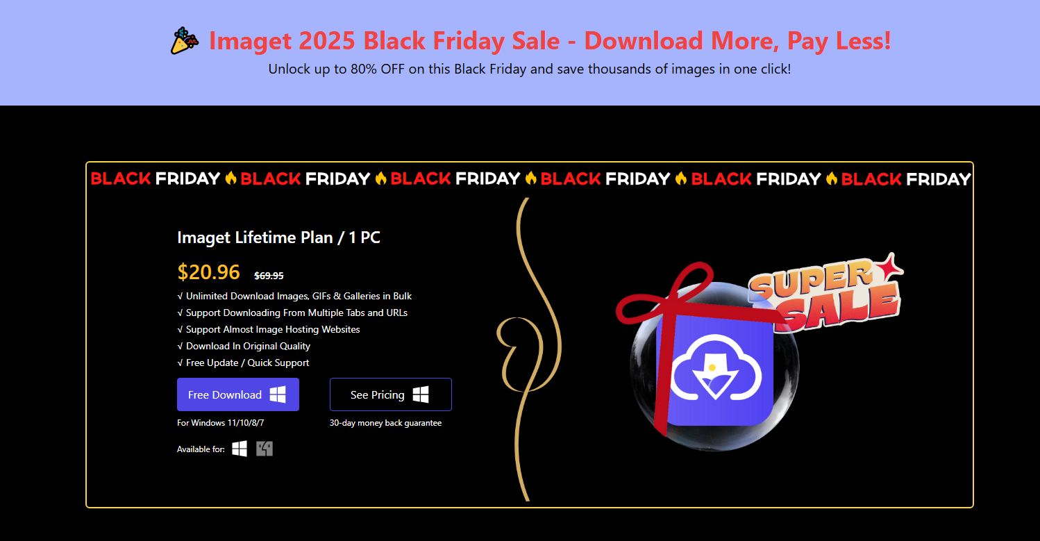 imaget lifetime black friday deal