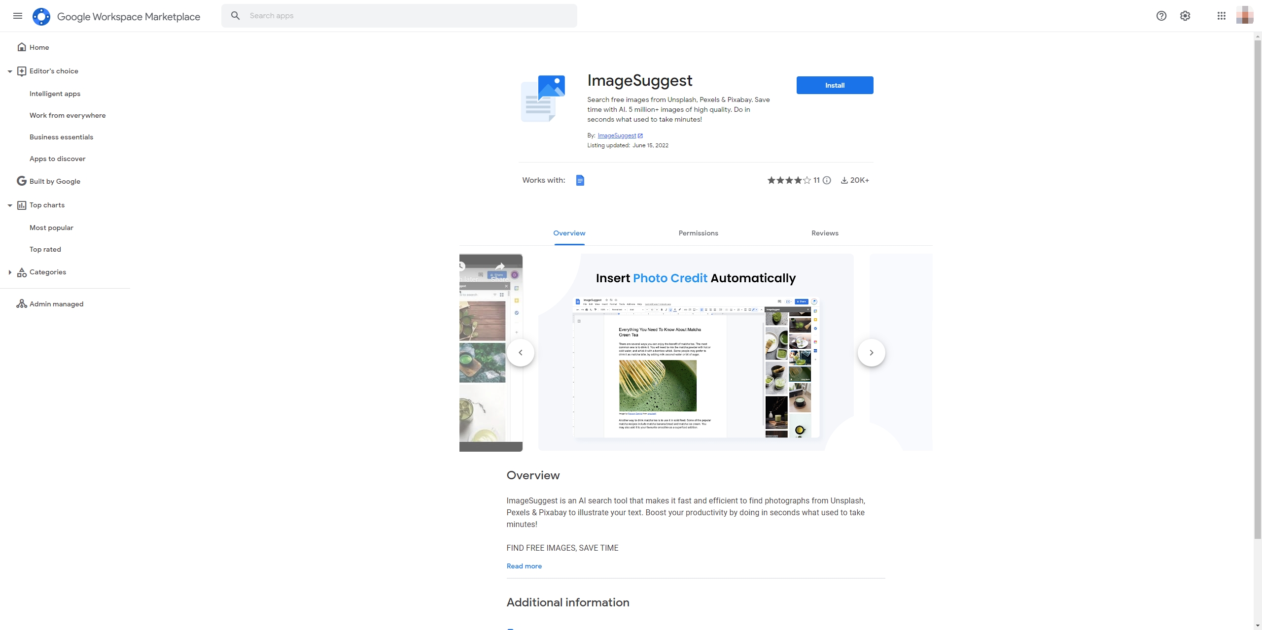 install ImageSuggest
