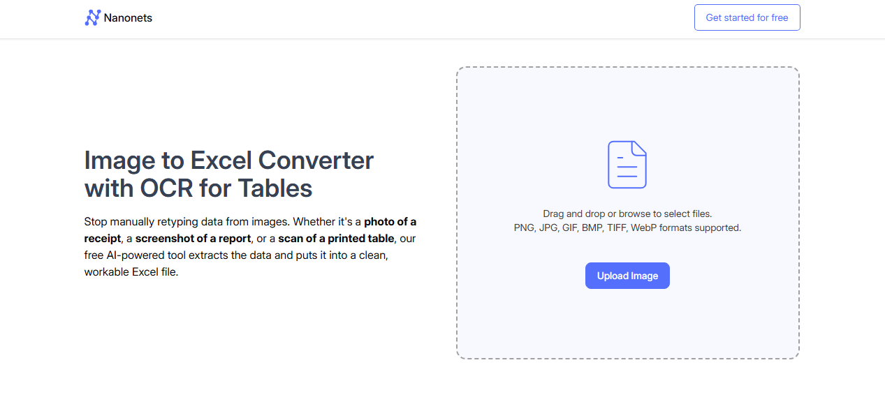 jpg to excel ocr converter