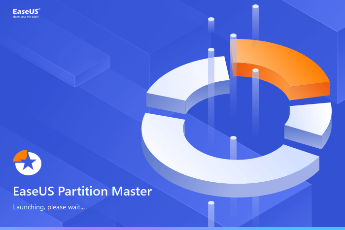 EaseUS Partition Masterを起動する