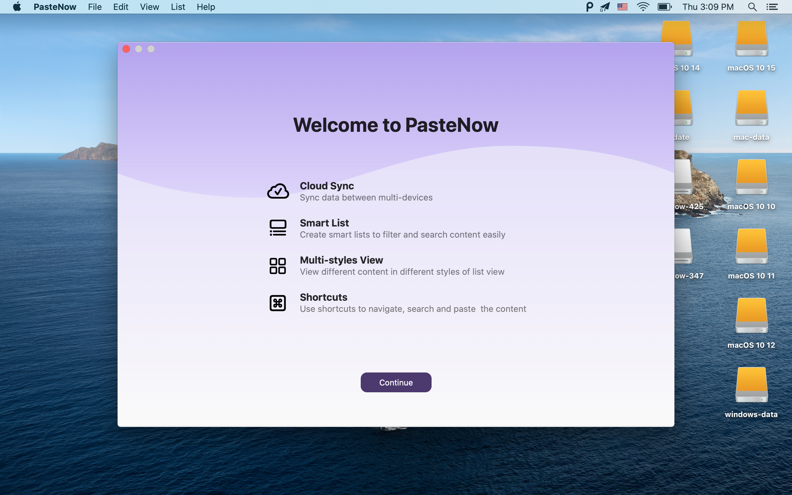 launch PasteNow