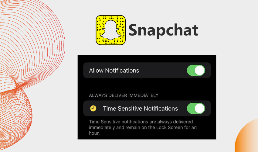 Desactivar las notificaciones urgentes en Snapchat