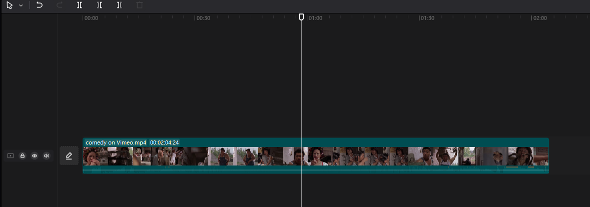 Editing Timeline capcut